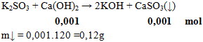 K2SO3 + Ca(OH)2 → 2KOH + CaSO3( ↓) | Cân bằng phương trình hóa học