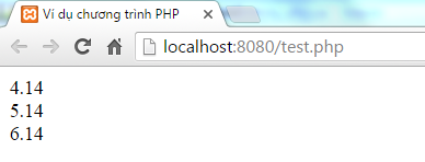 Biến tĩnh trong PHP