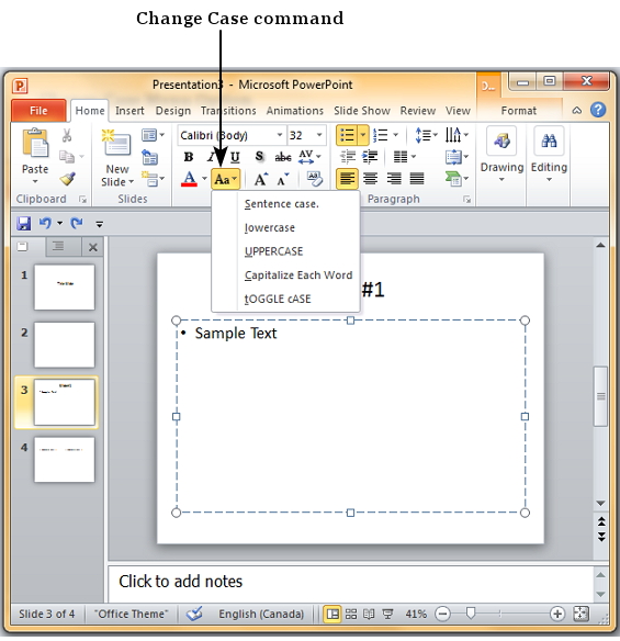 Microsoft PowerPoint 2010