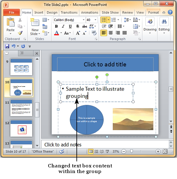 Microsoft PowerPoint 2010