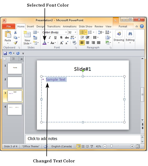 Microsoft PowerPoint 2010