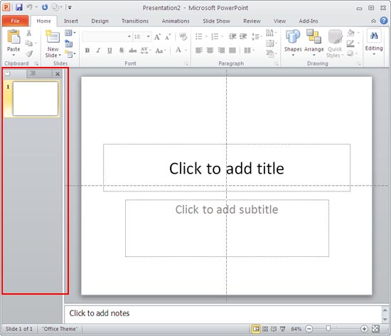 Microsoft PowerPoint 2010