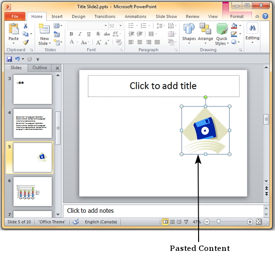 Microsoft PowerPoint 2010