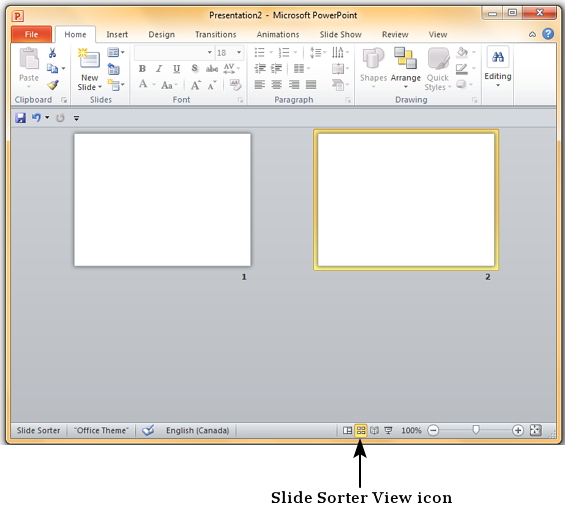 Microsoft PowerPoint 2010