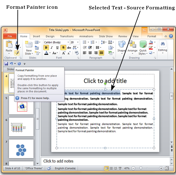 Microsoft PowerPoint 2010