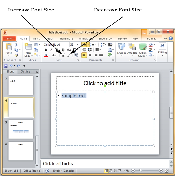 Microsoft PowerPoint 2010