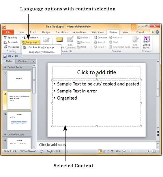 Microsoft PowerPoint 2010