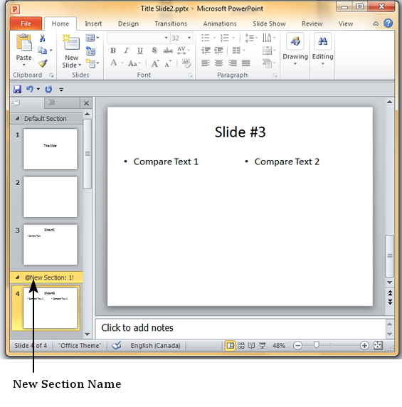 Microsoft PowerPoint 2010