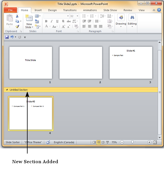 Microsoft PowerPoint 2010