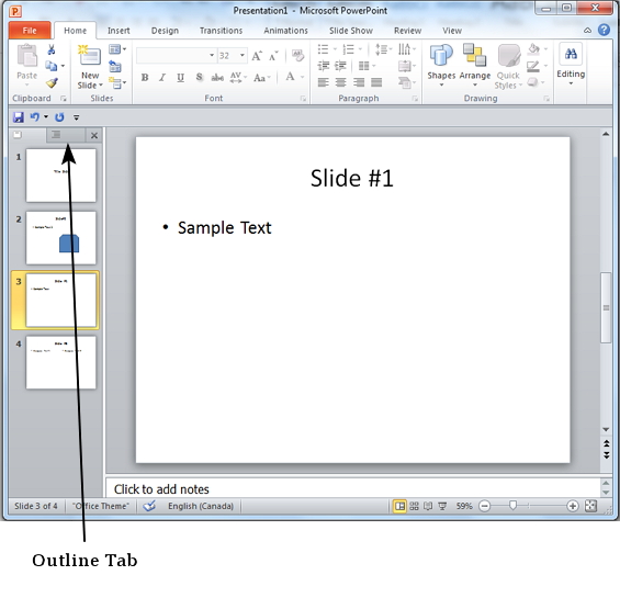 Làm việc với Outline trong Powerpoint 2010 (chi tiết nhất)