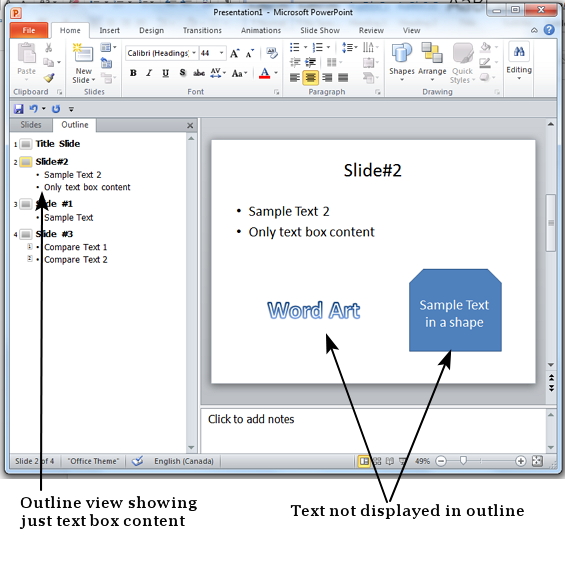 Microsoft PowerPoint 2010