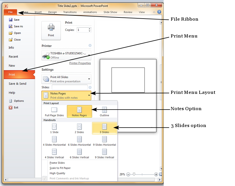 Microsoft PowerPoint 2010