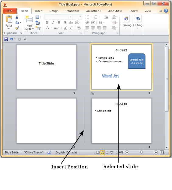 Microsoft PowerPoint 2010