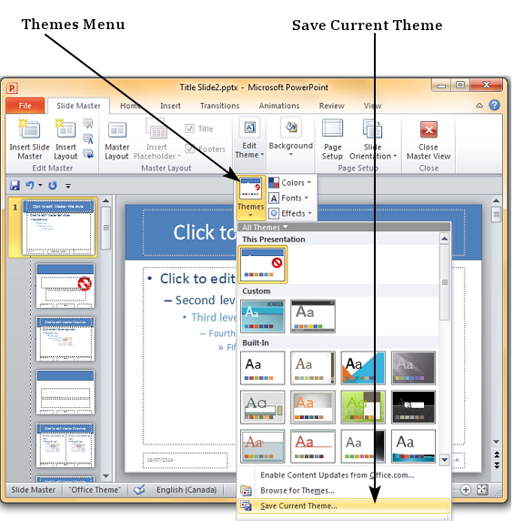 Microsoft PowerPoint 2010