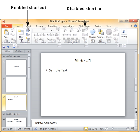 Microsoft PowerPoint 2010