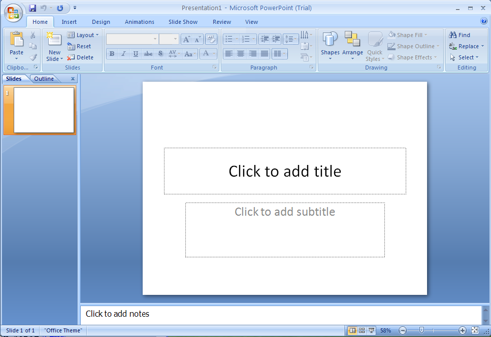 Microsoft PowerPoint 2010