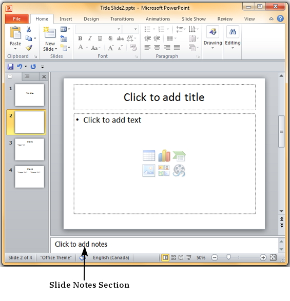 Microsoft PowerPoint 2010