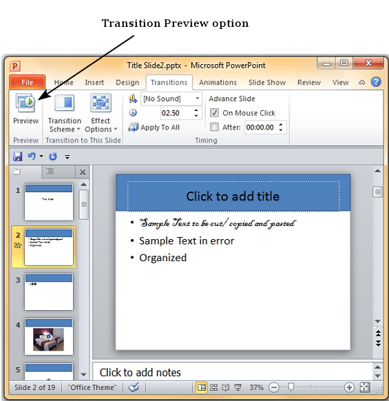 Microsoft PowerPoint 2010