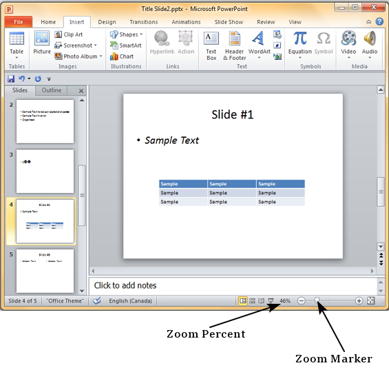 Microsoft PowerPoint 2010