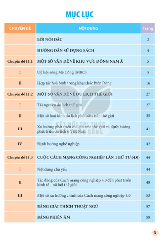 Chuyên đề Địa Lí 11 Kết nối tri thức PDF | Chuyên đề học tập Địa Lí 11