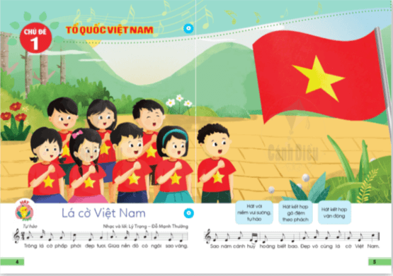 PDF Âm nhạc lớp 1 Cánh diều