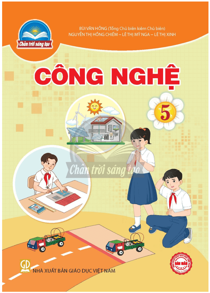 PDF Công nghệ lớp 5 Chân trời sáng tạo