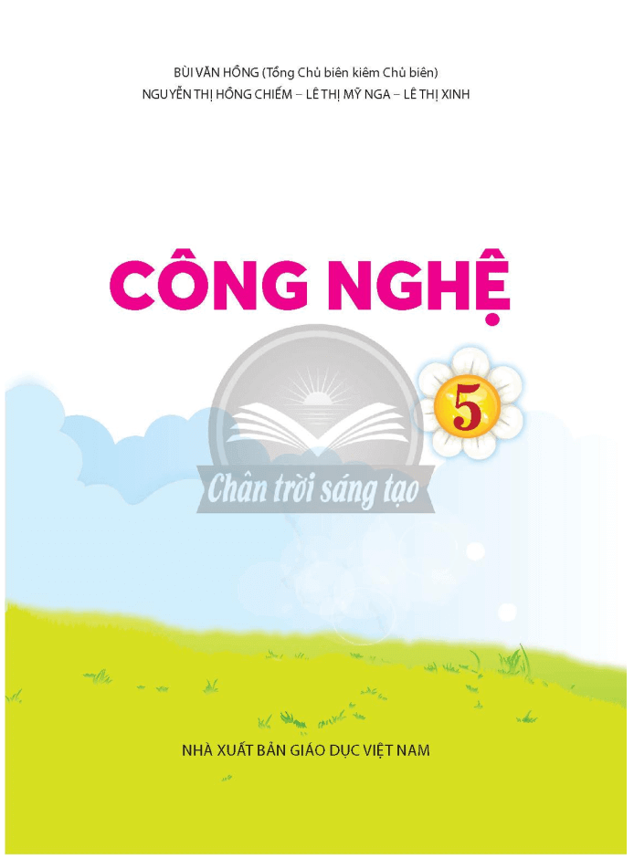 PDF Công nghệ lớp 5 Chân trời sáng tạo