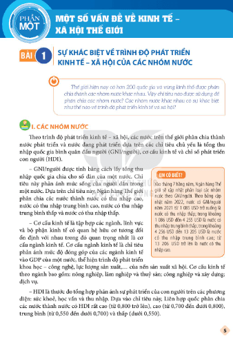 PDF Địa Lí 11 Kết nối tri thức