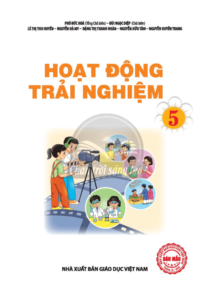 PDF Hoạt động trải nghiệm lớp 5 Chân trời sáng tạo