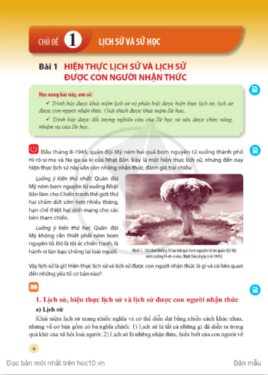 PDF Lịch Sử 10 Cánh diều