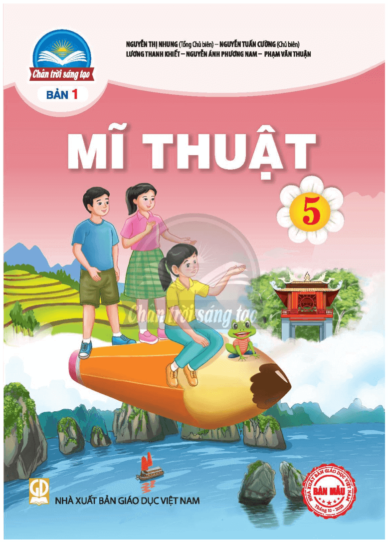 PDF Mĩ thuật lớp 5 Chân trời sáng tạo