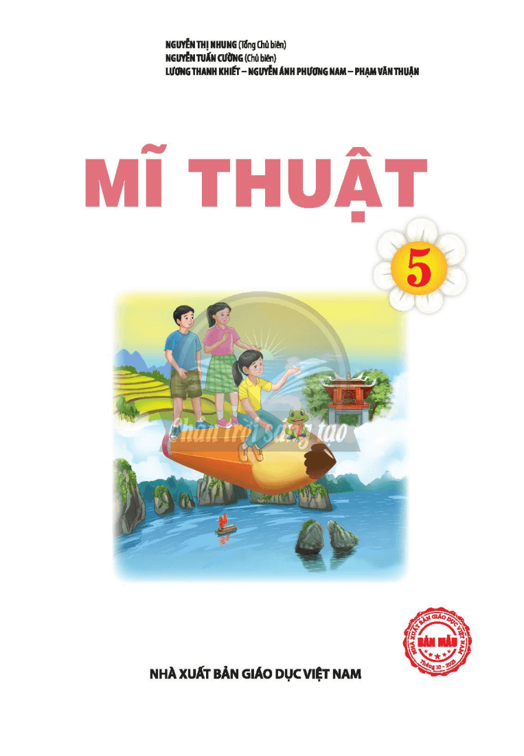 PDF Mĩ thuật lớp 5 Chân trời sáng tạo