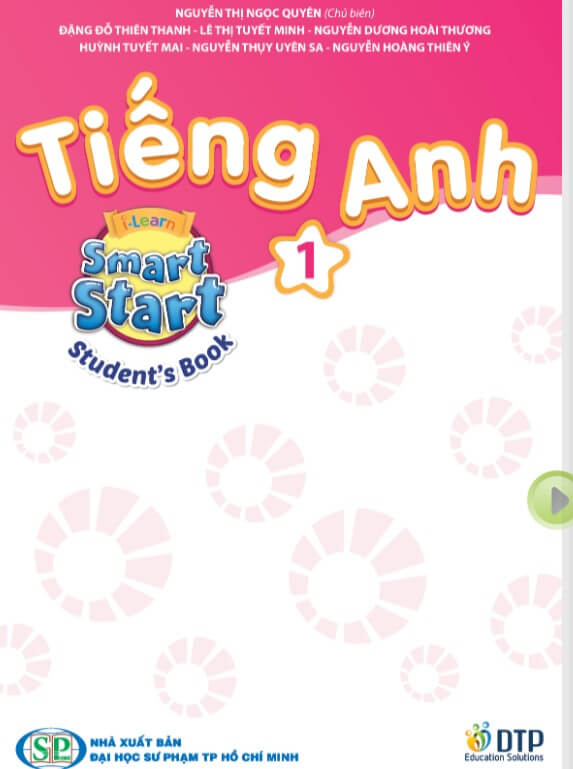 PDF Tiếng Anh lớp 1 iLearn Smart Start