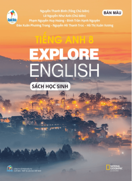 Tiếng Anh 8 Explore English pdf | Cánh diều