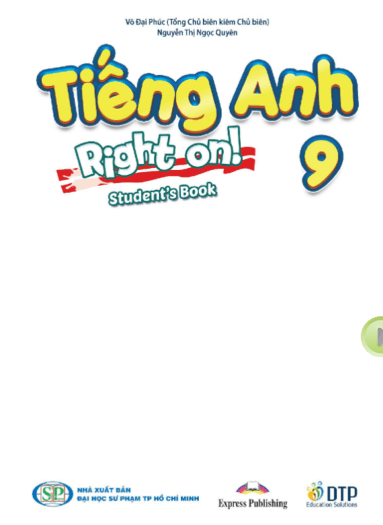 PDF Tiếng Anh 9 Right on