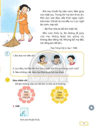 PDF Tiếng Việt lớp 2 Chân trời sáng tạo