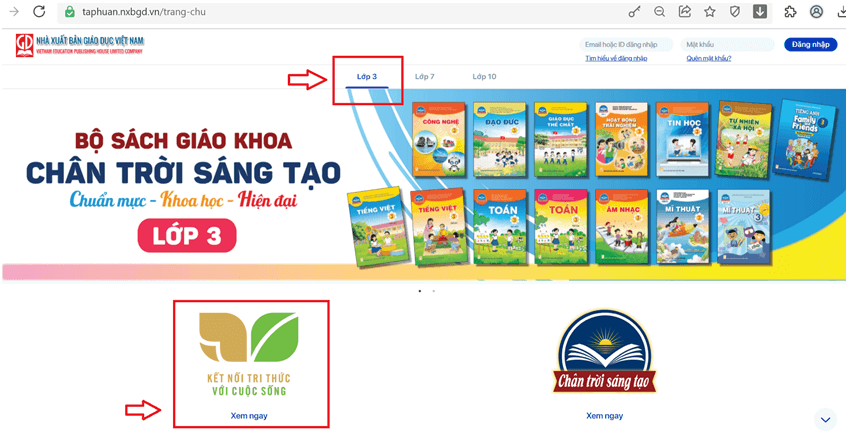 Sách Tiếng Việt lớp 3 Kết nối tri thức | Xem online, tải PDF