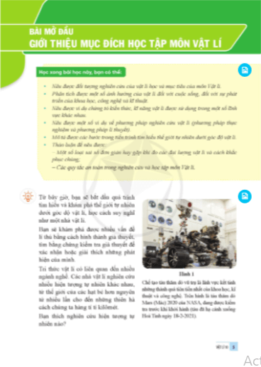 PDF Vật lí 10 Cánh diều