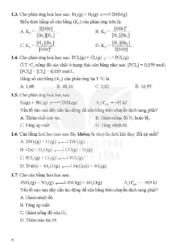 SBT Hóa học 11 Kết nối tri thức PDF