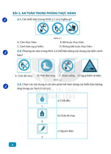 SBT Khoa học tự nhiên 6 Kết nối tri thức PDF