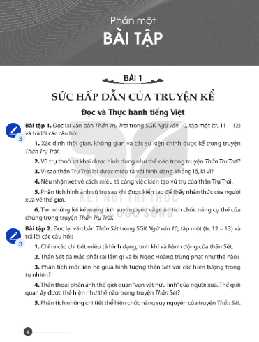 SBT Ngữ văn 10 Kết nối tri thức PDF