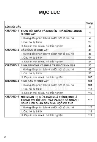 SBT Sinh học 11 Kết nối tri thức PDF