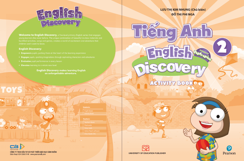 Sách bài tập Tiếng Anh lớp 2 English Discovery PDF