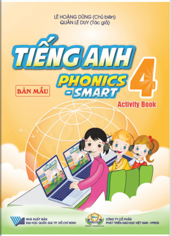 Sách bài tập Tiếng Anh lớp 4 Phonics Smart PDF