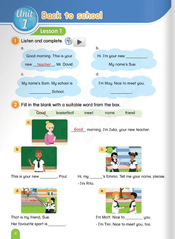 Sách bài tập Tiếng Anh lớp 4 Phonics Smart PDF