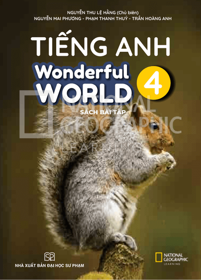 Sách bài tập Tiếng Anh lớp 4 Wonderful World PDF