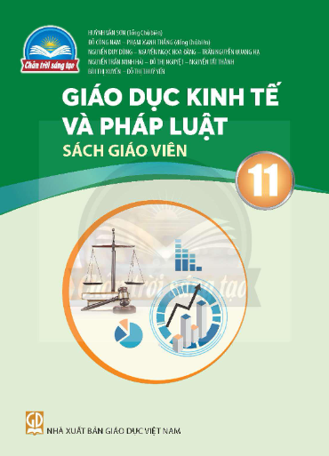 Sách giáo viên Giáo dục Kinh tế và pháp luật 11 Chân trời sáng tạo PDF