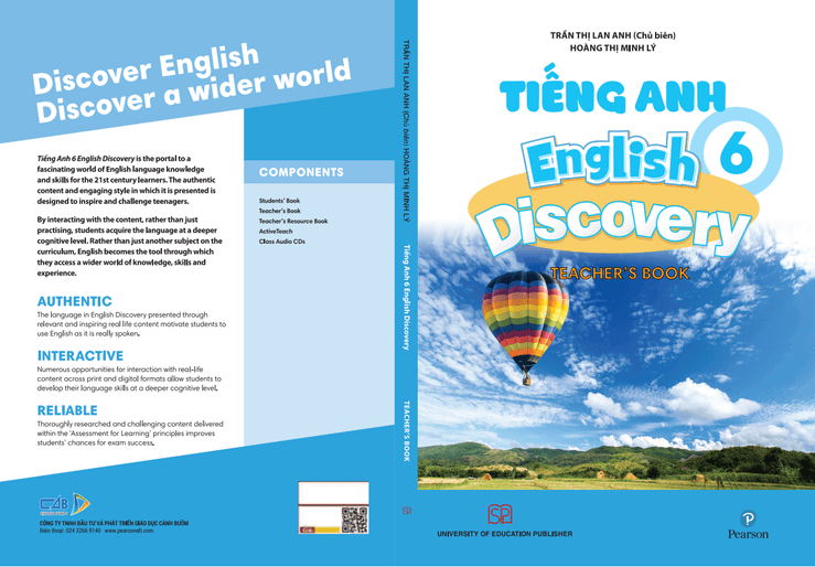 Sách giáo viên Tiếng Anh 6 English Discovery PDF