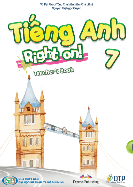 Sách giáo viên Tiếng Anh 7 Right on PDF