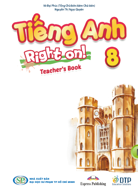 Sách giáo viên Tiếng Anh 8 Right on PDF